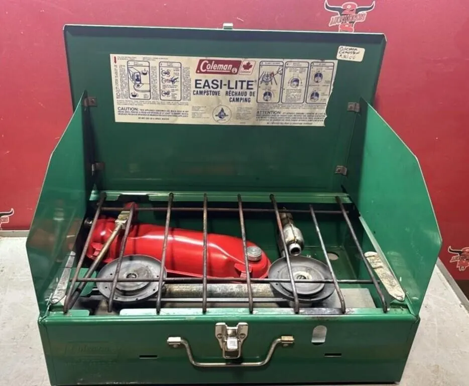 Coleman Easi-Lite Campstove. Untested.