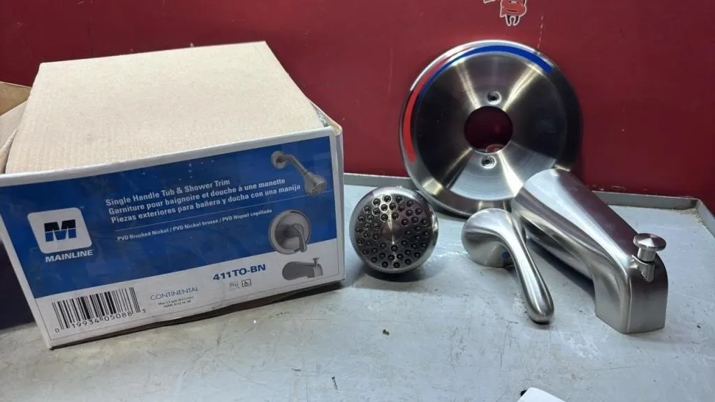 Mainline Single Handle Tub & Shower Trim Kit.