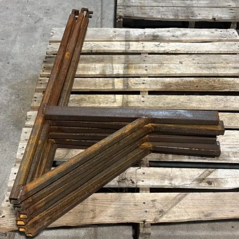 6 Metal Shelving Racks 51”x25”. *C