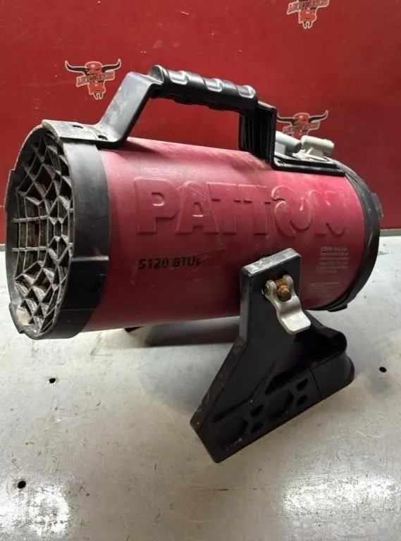 Patton 5120 B1Us Electric Space Heater. Working.
