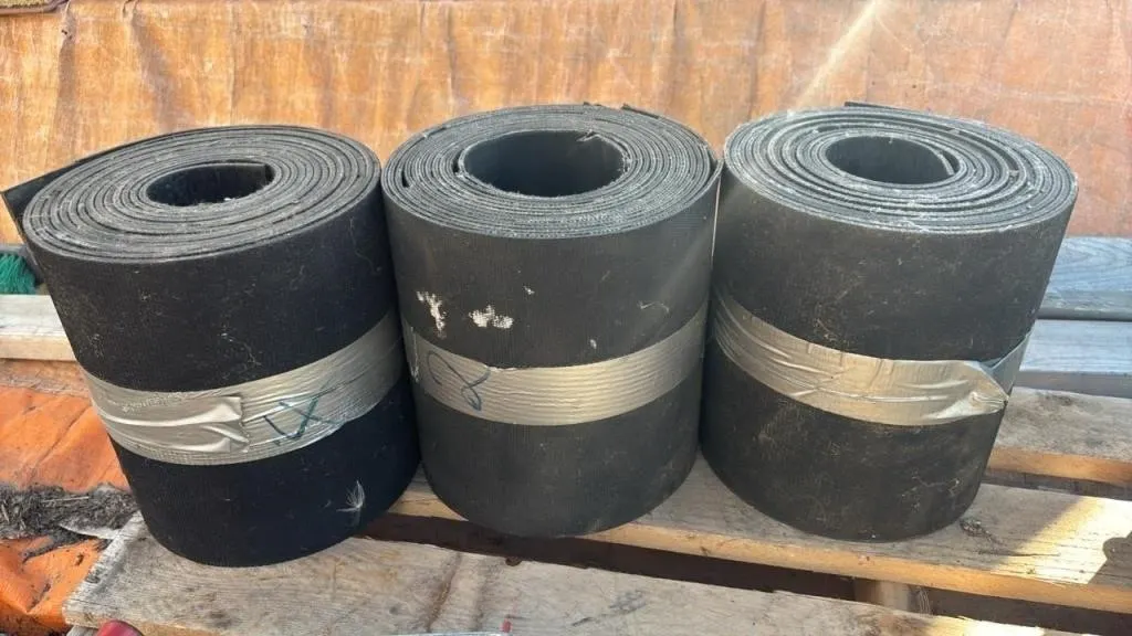 3 Rolls of 10” Round Bailer Belt Pieces. *C