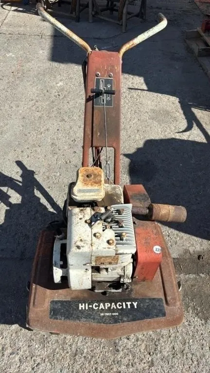 24” Rototiller. Turns Over. Unknown Working