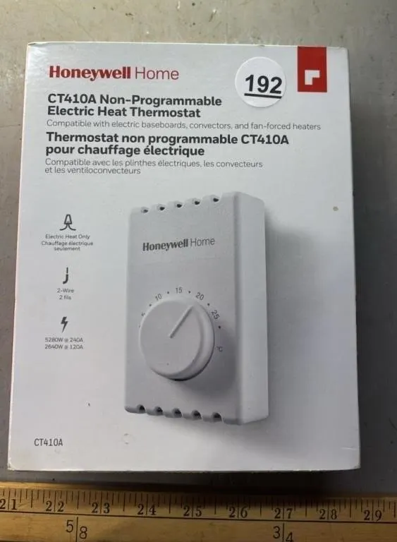 Honeywell Home CT410A Non Programmable Electric