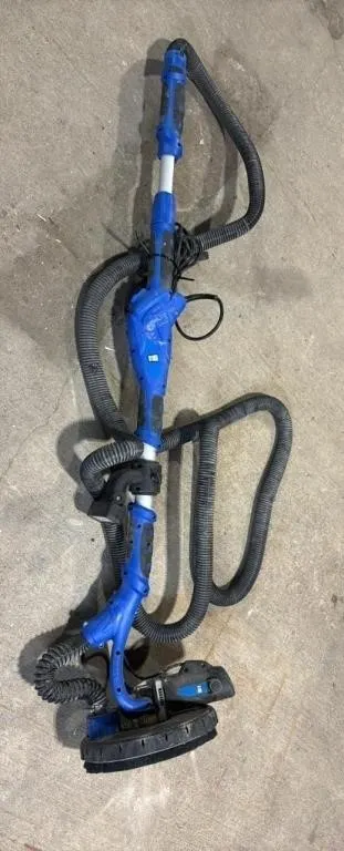 Power Fist Drywall Sander w/Light. Tested