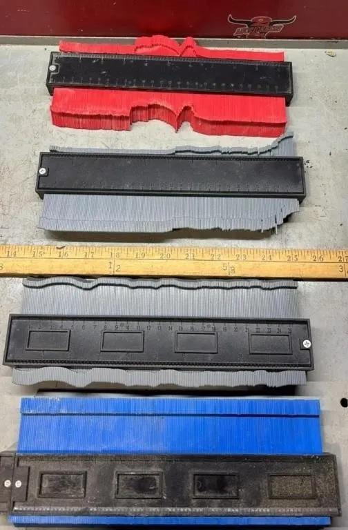 4 Asst. Contour Gauges.