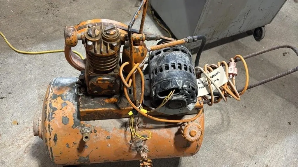 Portable Air Compressor. Untested.