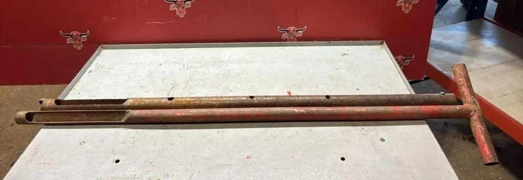 2 Double-Tube Slotted Soil Sampler Probes