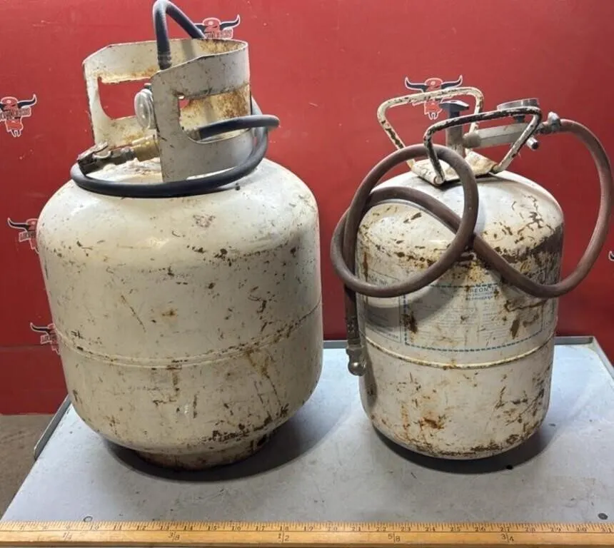 2 Asst. Portable Air Tanks.