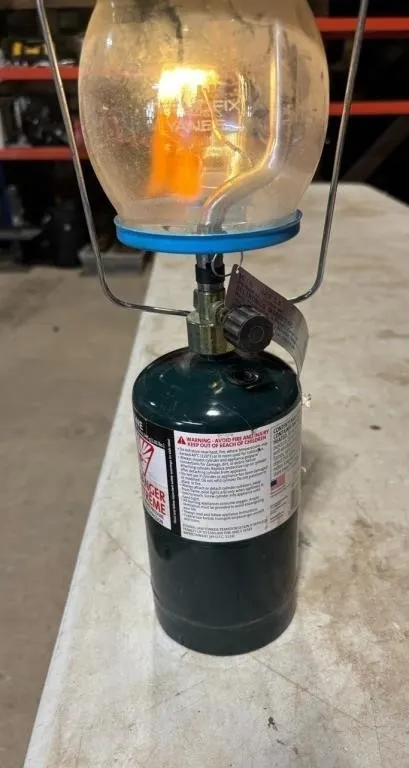 Yanks Premio Gas Lantern. Tested Working, Propane