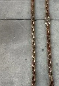 17FT 1/2” Chain w/Grab Hooks.