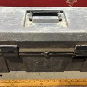 19” Plastic Tool Box w/Contents.