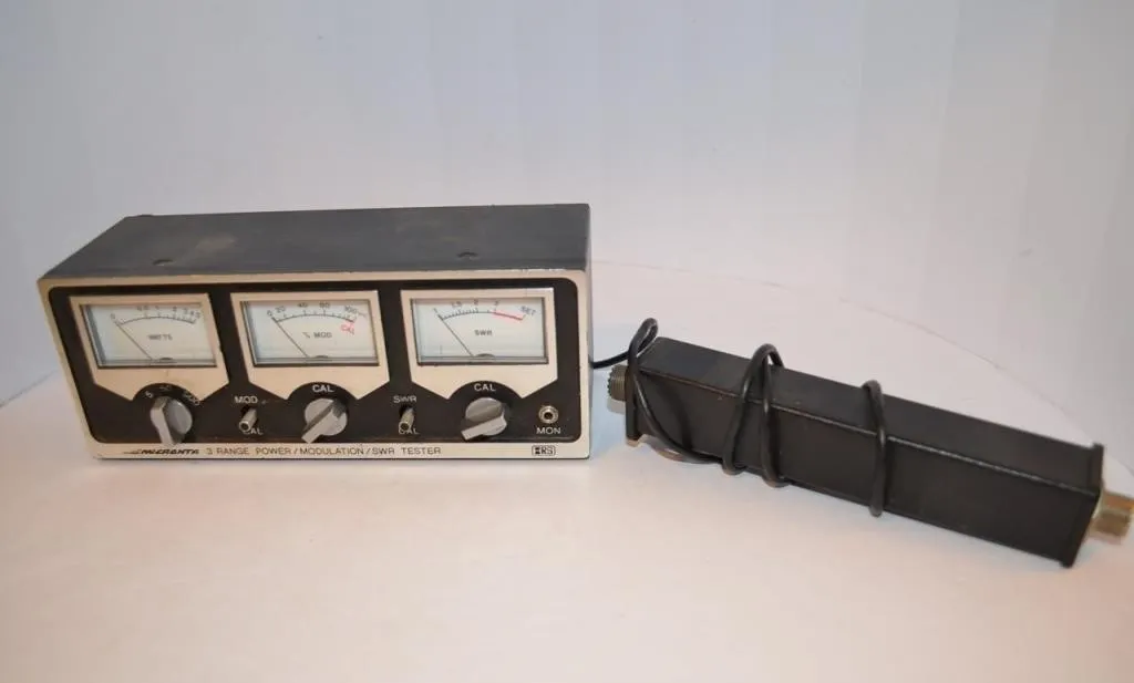 Vintage Micronta 3 Range Power/Modulation/SWR