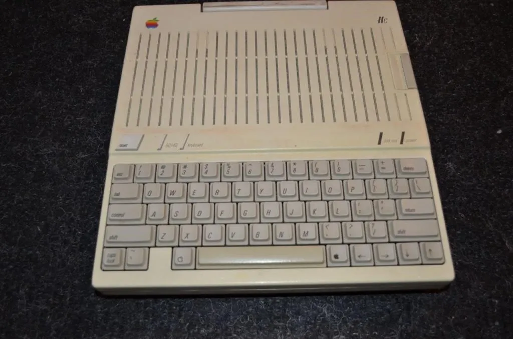 Apple IIc personal computer, which was released