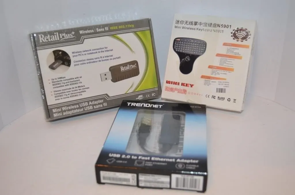 3 lot Retail Plus Mini Wireless USB Adapter