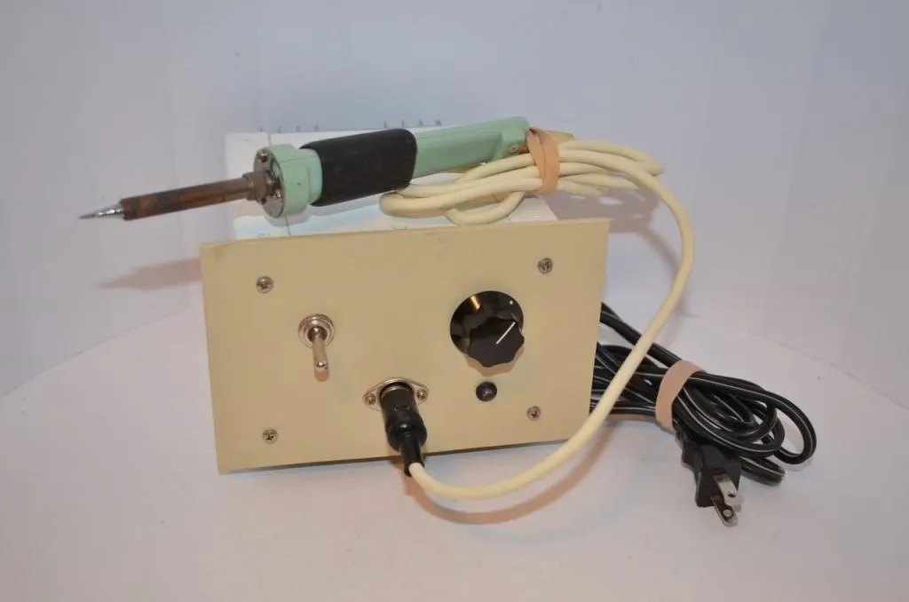 Custom Weller variable temperature soldering iron