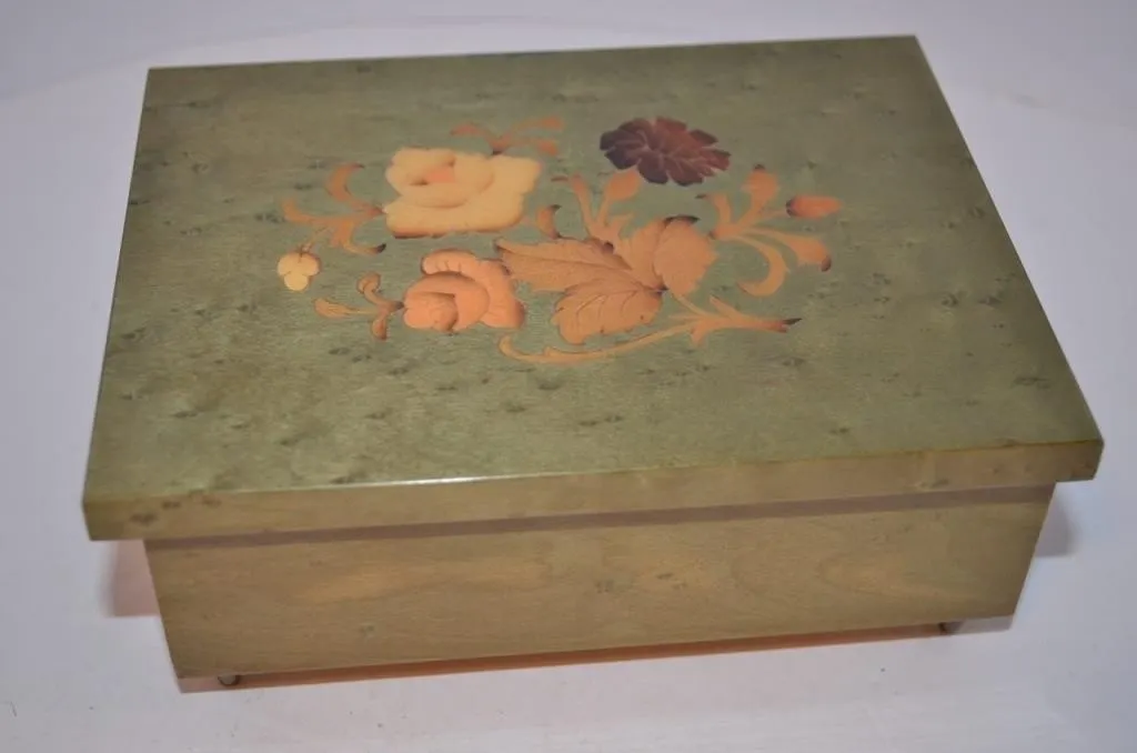 Vintage Italian handcrafted wooden music