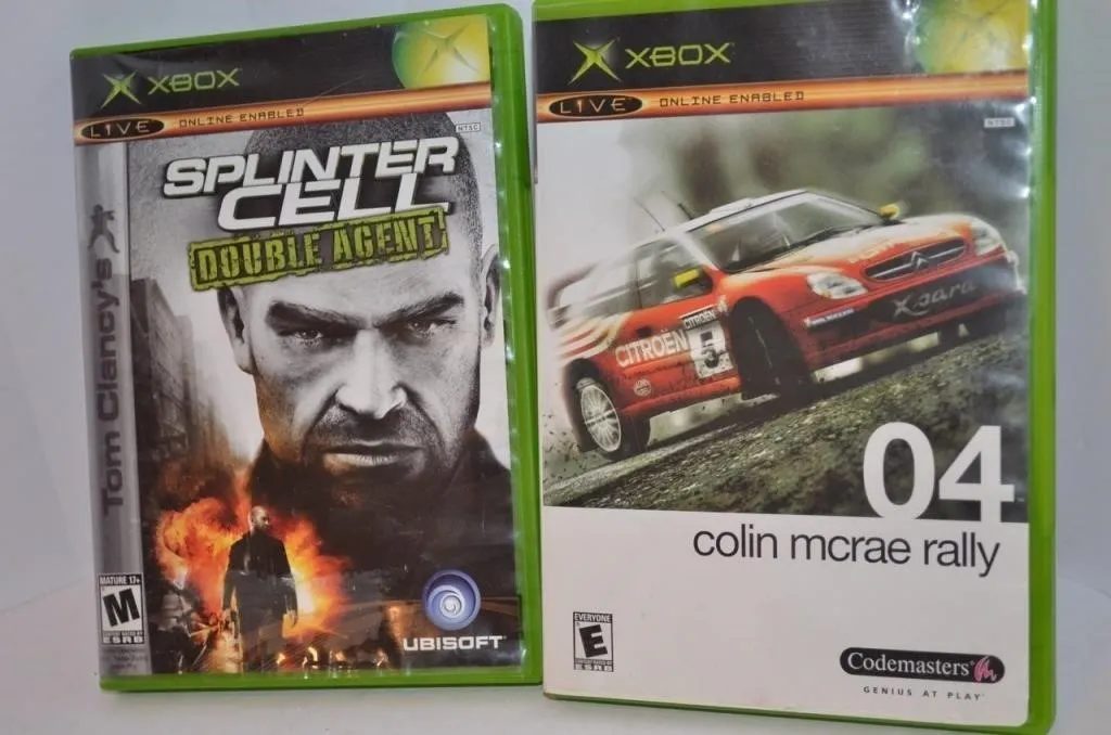 Colin McRae Rally 04 Xbox & Tom Clancy's Splinter