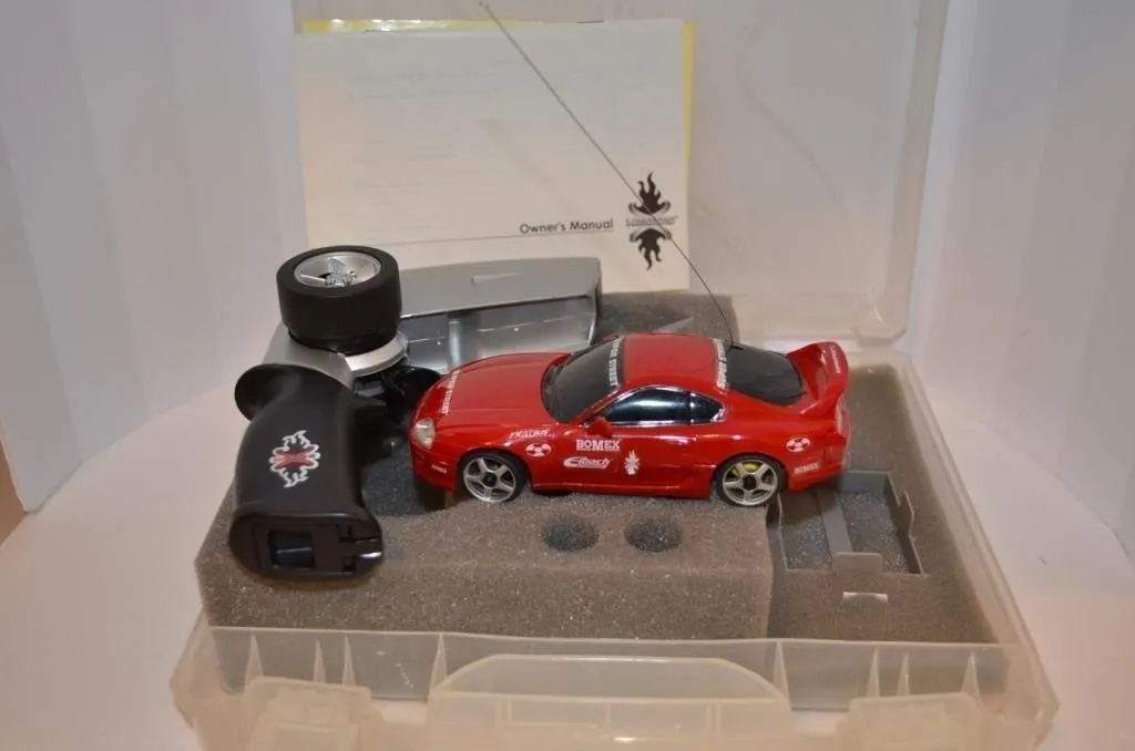 Vintage RadioShack XMODS 1:28 scale red Toyota