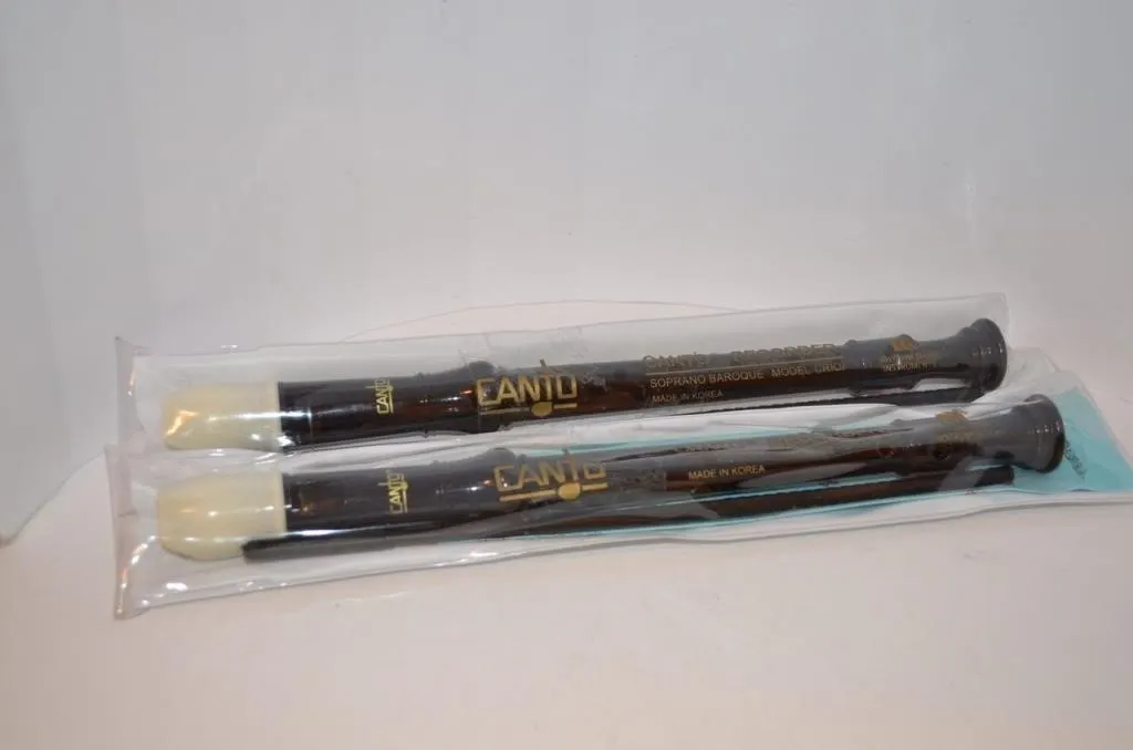 2 lot NOS Canto Recorders Music Instrument