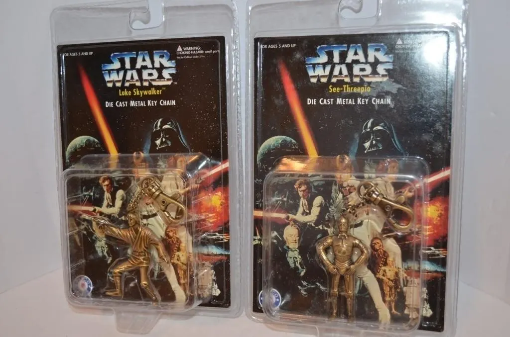 Vintage Star Wars See-Threepio & Luke Skywalker