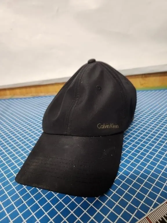 Calvin Klein Black Adjustable Baseball Cap