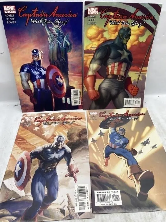 Captain America: What Price Glory? Comics (4)