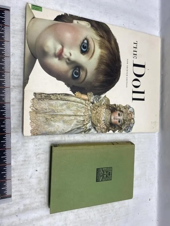 "The Doll" Book & Green Hardcover Book Lot