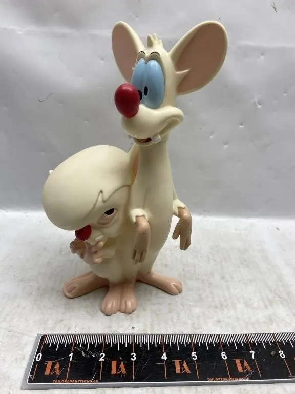 Pinky and the Brain 1995 WB Vinyl Figure