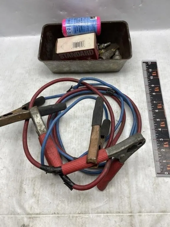 Jumper Cables, Fittings & Mason Line Lot