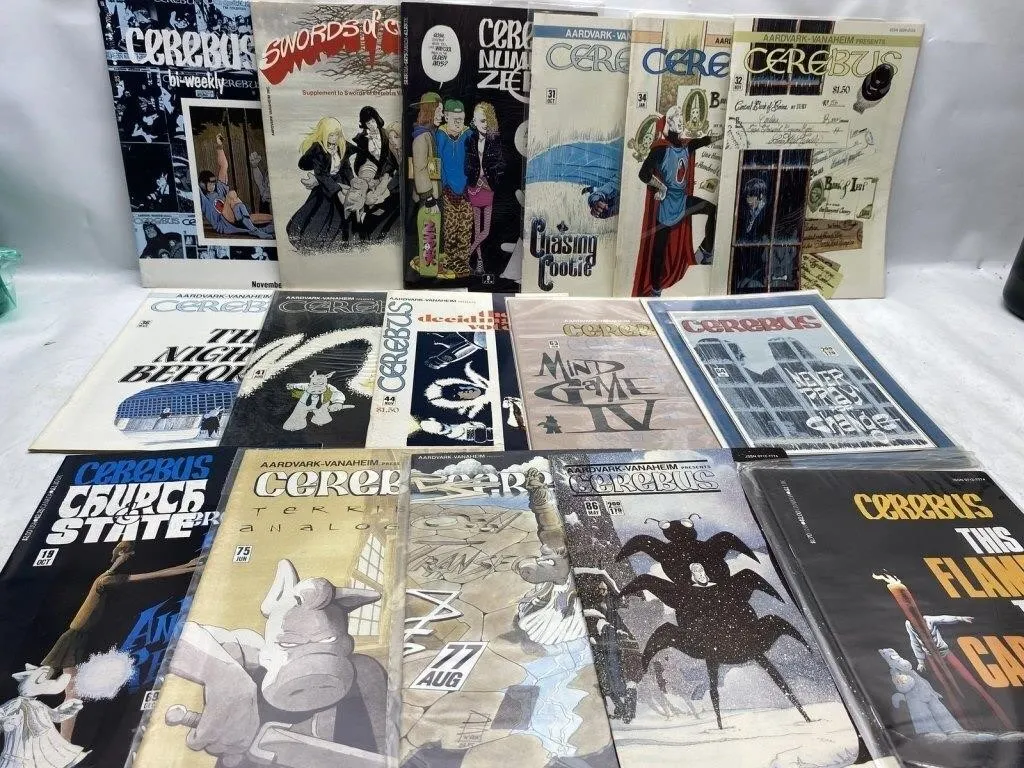 Cerebus Aardvark-Vanaheim Comic Book Lot