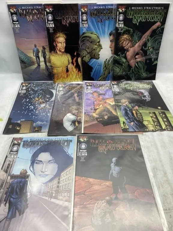 Midnight Nation Comic Book Lot (Top Cow/Image)