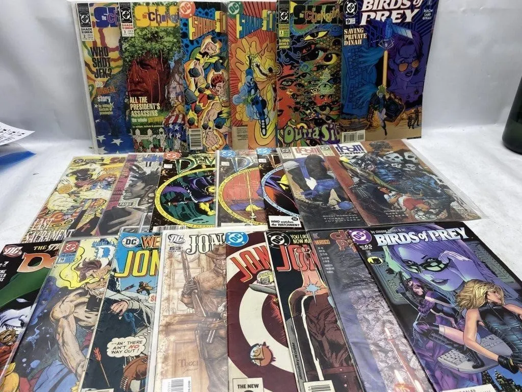 DC Comics lot: Shade, Doom Patrol, Birds of Prey,
