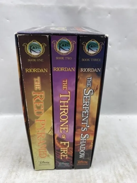 The Kane Chronicles Complete Series Box Set