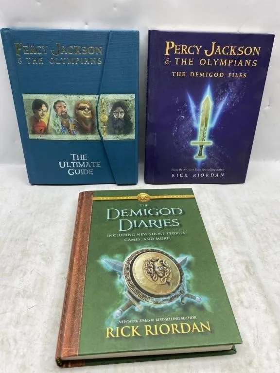 Percy Jackson & the Olympians Book Set (3 Books)