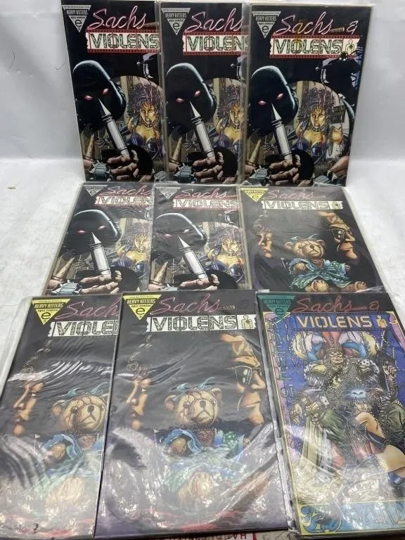 Sachs & Violens Epic Comics Lot, 10 Issues