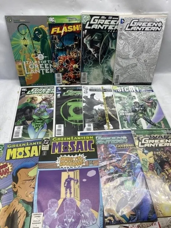 Green Lantern Comic Book Lot (11 Issues)