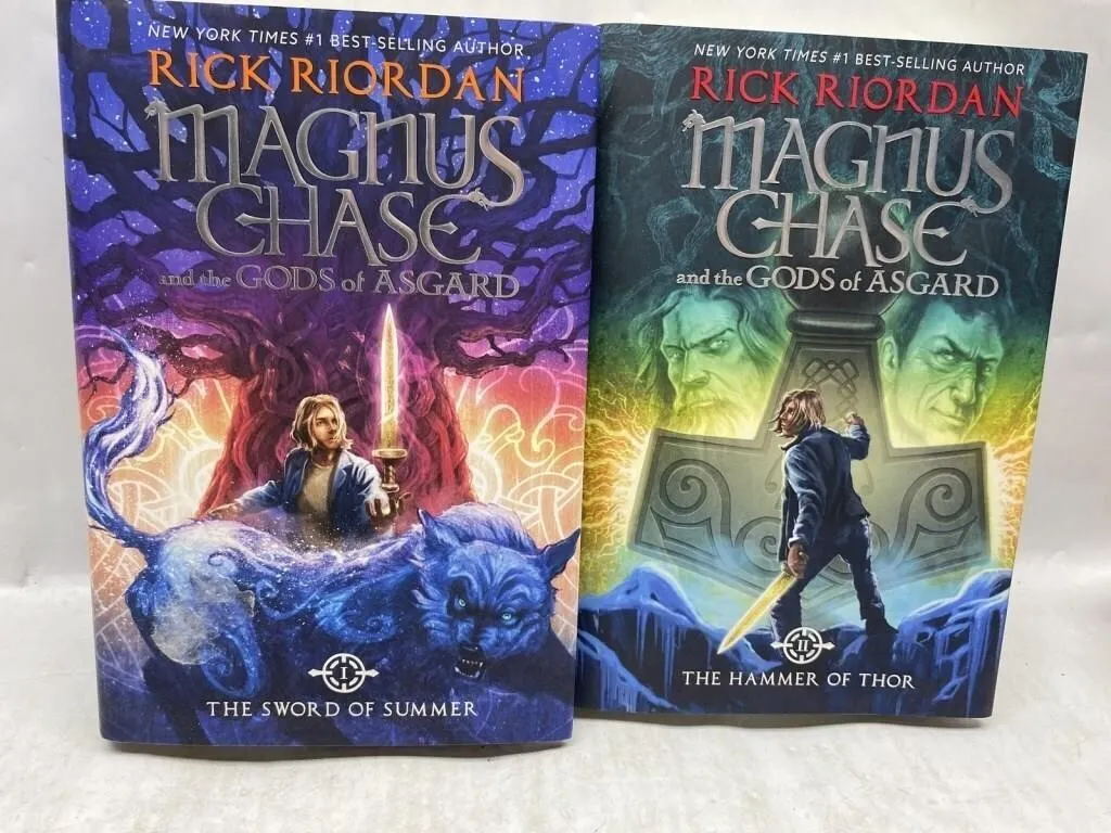 Magnus Chase and the Gods of Asgard, 2 books