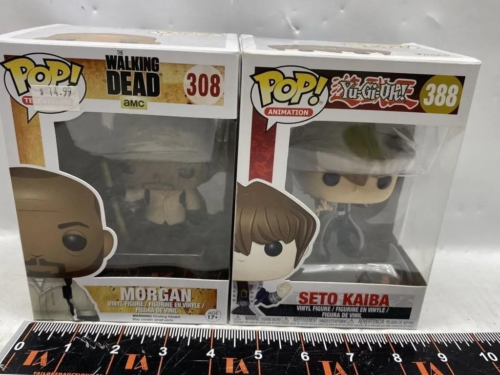Funko Pop! Morgan #308 & Seto Kaiba #388