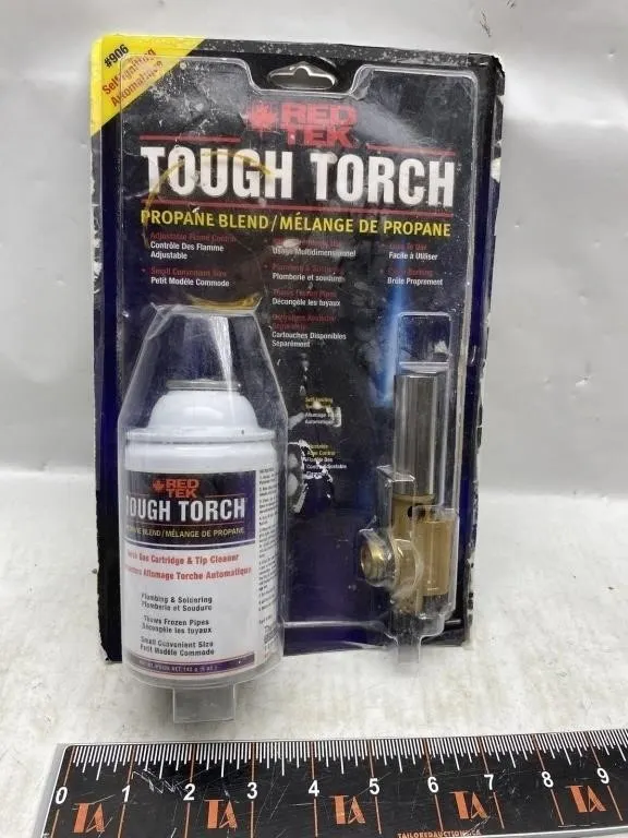 Red Tek Tough Torch Propane Blend 2-Piece Kit