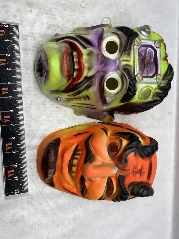 Vintage Halloween masks