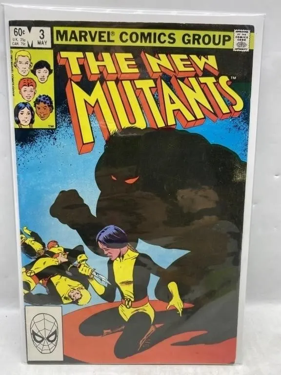 The New Mutants #3 Marvel Comics (1983)