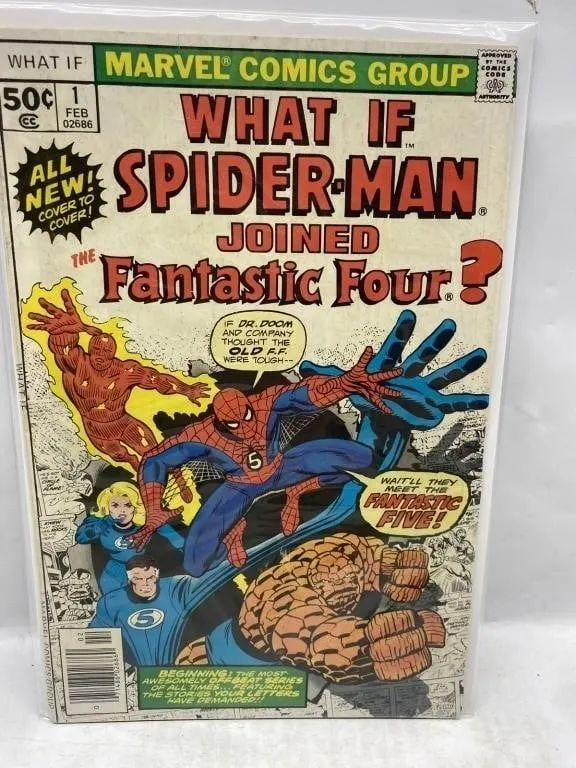 What If #1 Spider-Man Joins Fantastic Four Comic