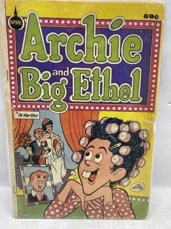 Archie and Big Ethel comic by Al Hartley