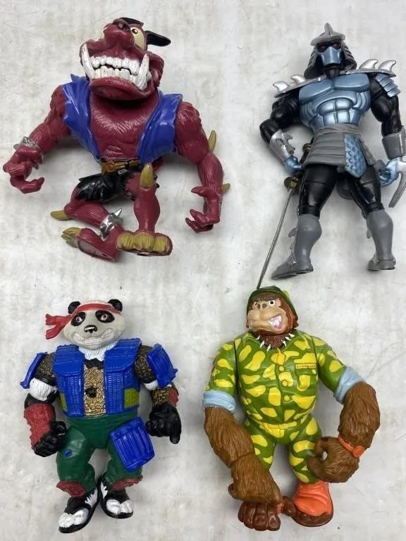 TMNT Playmates Action Figures Lot (4 Figures)