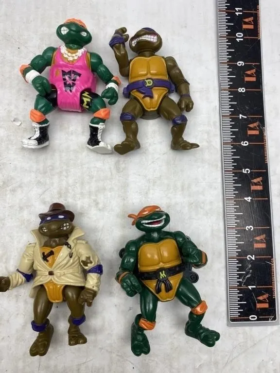 TMNT Action Figures Lot of 4