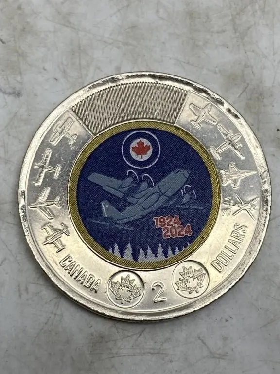 2024 Canada $2 Coin RCAF 100th Anniversary