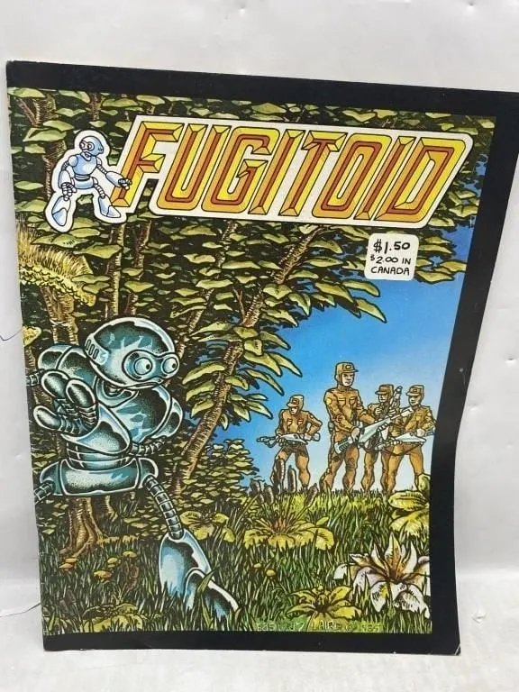 Fugitoid Comic Book by Eastman & Laird