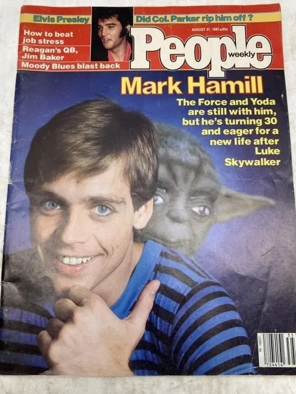 1981 People Magazine Mark Hamill & Scope Ad