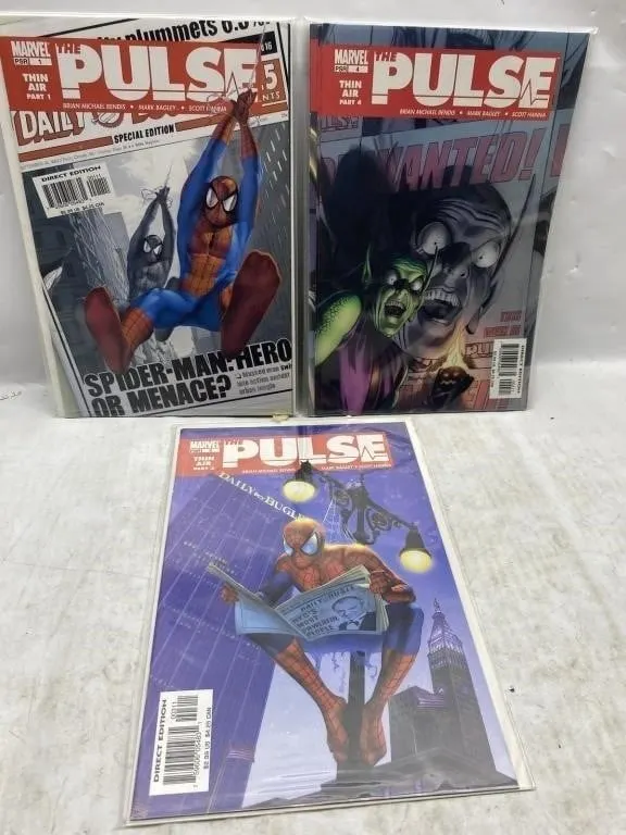 The Pulse #1-5 Comic Book Lot (Marvel)