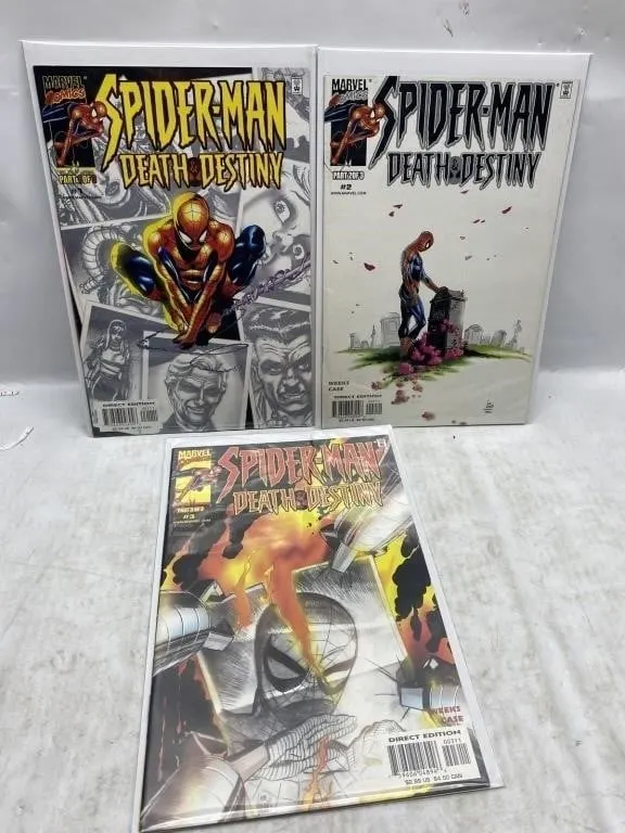 Spider-Man: Death & Destiny #1-3 Complete Set